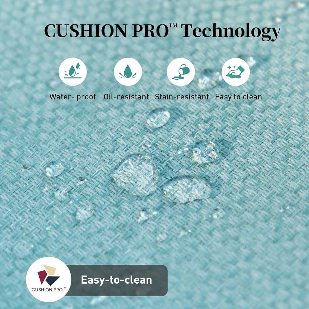 Brown Wicker Patio Furniture Set With Fire Pit Table-2