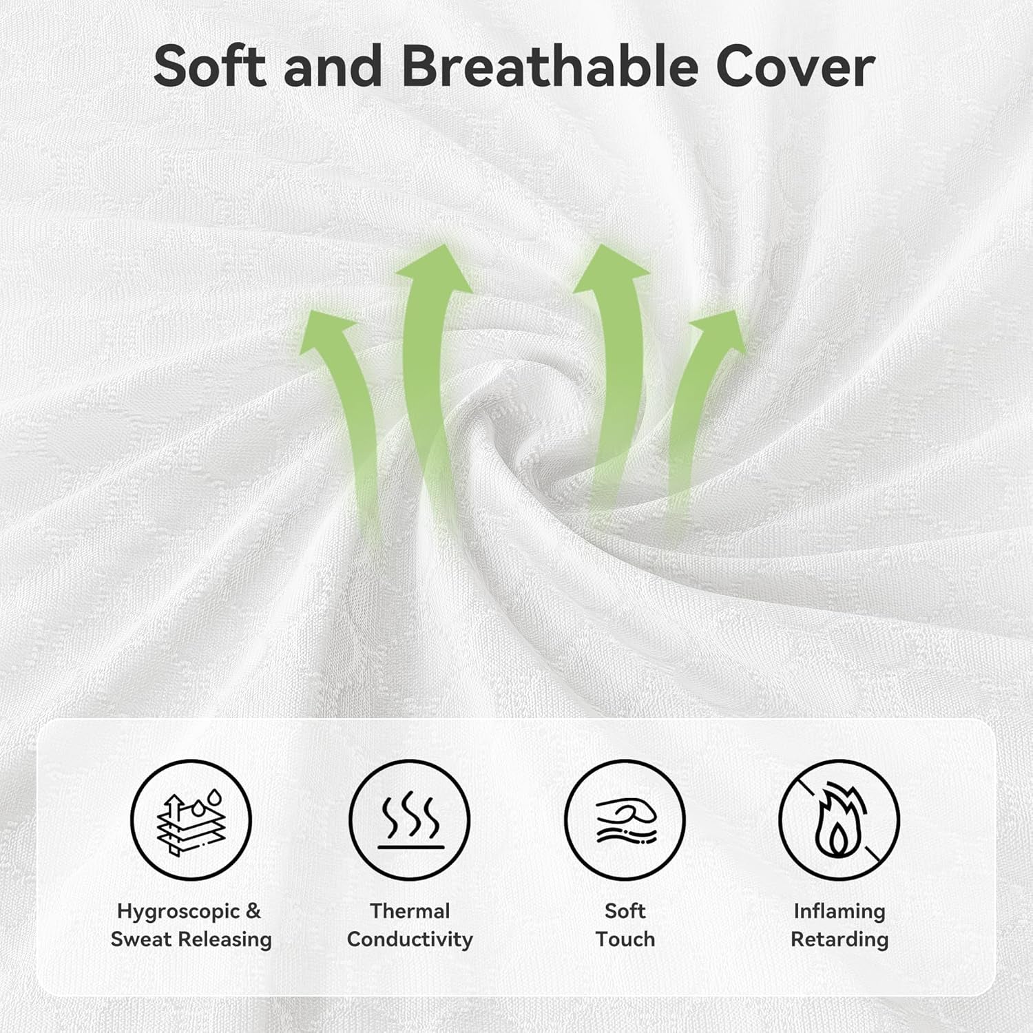 King Size Mattress With Pocket Springs Temperature Regulated