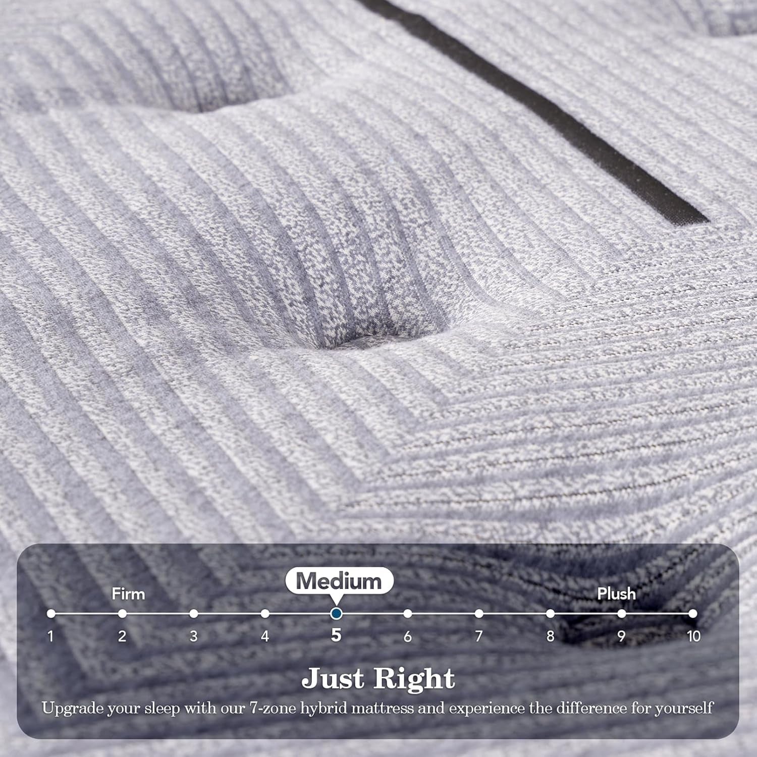 14 Inch Medium Queen Hybrid Mattress With Cooling Foam-3